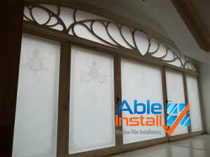 frosted window film UK