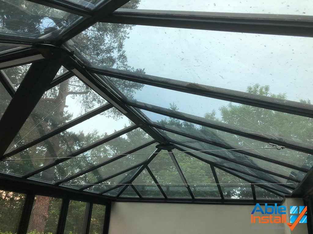 solar film for glass conservatory roof